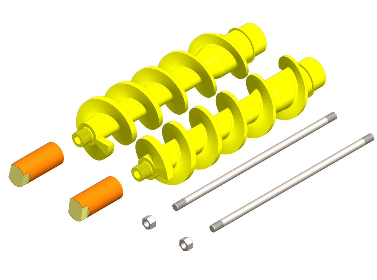 4. JUEGO SIN FINES, CAPUCHON Y EJES DE FIJACION